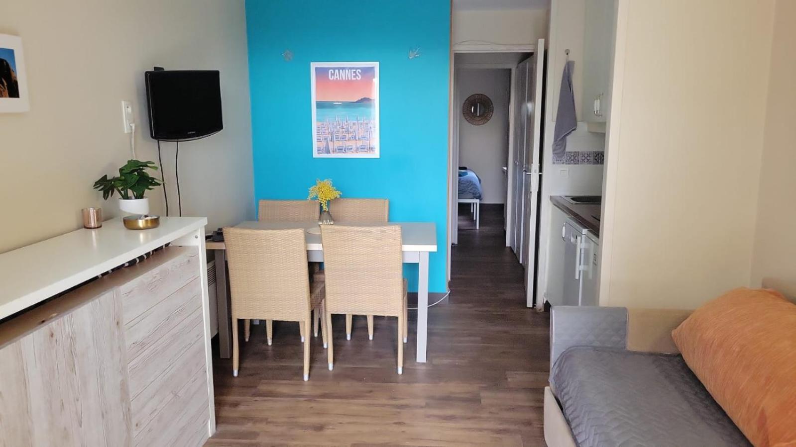 Superbe Appartement Cannes Avec Piscine 1 Chambre Ngoại thất bức ảnh